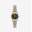 Michael Kors Michael Kors Horloge MK4986 Lexington Staal Bi-color Quartz met Groene Wijzerplaat 50m Waterdicht 26mm
