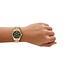 Michael Kors Michael Kors Horloge MK4924 Lexington Staal met Geelgouden Plating Quartz met Groene Wijzerplaat 100m Waterdicht 33mm