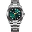Citizen Citizen Horloge AW1900-50X Super Titanium Eco-Drive 50m Waterdicht met Groene Wijzerplaat 39mm