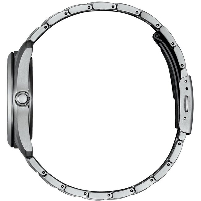 Citizen Citizen Horloge AW1900-50L Super Titanium Eco-Drive 50m Waterdicht met Blauwe Wijzerplaat 39mm