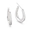 Swarovski Swarovski Oorbellen 5743474 Zilver Classica Hoops 19mm x 16mm