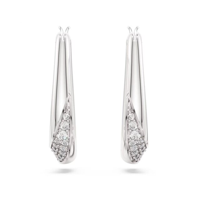 Swarovski Swarovski Oorbellen 5743474 Zilver Classica Hoops 19mm x 16mm