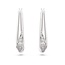Swarovski Swarovski Oorbellen 5743474 Zilver Classica Hoops 19mm x 16mm