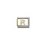 Nomination Nomination Schakel 030291-18 Composable Classic met 18k Geelgouden Glitter Letter R