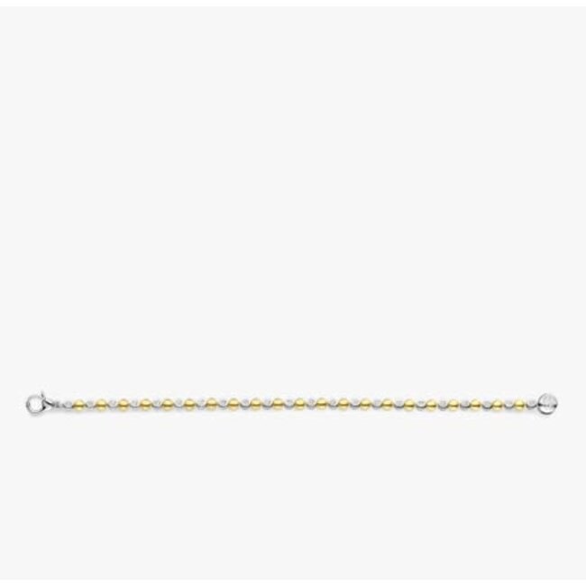 Ti Sento Milano Ti Sento Armband 23066ZY Zilver 14k Gold Plated met Zirkonia