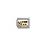 Nomination Nomination Schakel 030166-73 Composable Classic Staal met 18k Geelgouden Carpe Diem