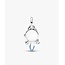 Pandora Pandora Bedel 794916C01 Zilver Salamander met Kleuren