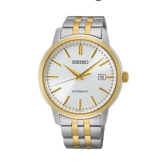 Seiko Seiko Horloge SRPH92K1 Staal Bi-color Automaat 100m Waterdicht 41mm