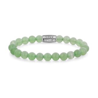 Rebel & Rose Rebel & Rose Armband RR-8DV11-S-M Bottle  Green PMD 8mm Maat M