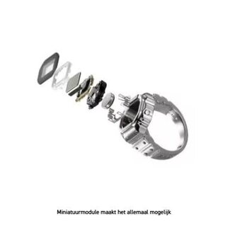 Casio G-Shock Casio G-Shock Horloge Ring CRW-001-1ER Staal Digitaal Special One Size Fits All