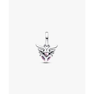 Pandora Pandora Bedel 793626C02 Zilver  Roze Hart met Vleugels