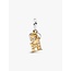 Pandora Pandora Bedel 764915C01 Zilver met 14k Geelgouden Plating Kasteel