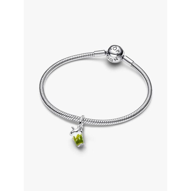 Pandora Pandora Bedel 794940C01 Zilver Matcha met Murano Glas