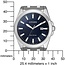 Citizen Citizen Horloge BM7108-81L Staal Eco-drive met Zwarte Wijzer 40mm