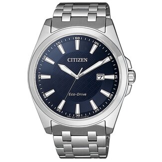 Citizen Citizen Horloge BM7108-81L Staal Eco-drive met Zwarte Wijzer 40mm