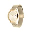 Tommy Hilfiger Tommy Hilfiger Horloge TH1782286 Tea Staal met Geelgouden Plating Quartz 35mm
