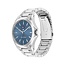 Tommy Hilfiger Tommy Hilfiger Horloge TH1710670 Bruce Staal Quartz met Blauwe Wijzerplaat 43mm