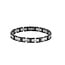 BOSS BOSS Armband HBJ1580794 Nolan Bicolor Zwart Staal 19cm