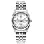 Jacques du Manoir Jacques du Manoir Horloge JWN06101 Inspiration Multifunction Staal met Grijze Wijzerplaat 36.5mm