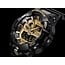 Casio G-Shock Casio G-Shock Horloge GA-710GB-1AER Kunststof Band met Kunststof Wijzerplaat met Goudkleurige Details 53mm  Waterdichtheid 200meter