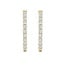 Ti Sento Milano Ti Sento Oorbellen 78077ZY Zilver met Geelgouden Plating met Zirkonia 21.5mm