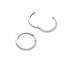 Ti Sento Milano Ti Sento Oorbellen 78078ZI Zilver met Zirkonia 25.5mm