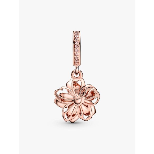 Pandora Pandora Bedel 780667C01 Zilver met Rose Plating Kersen Bloesem