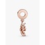 Pandora Pandora Bedel 780667C01 Zilver met Rose Plating Kersen Bloesem