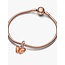 Pandora Pandora Bedel 782698C01 Zilver met Rose Plating Vlinder