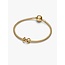 Pandora Pandora Bedel 763243C00 Zilver met 14k Geelgouden Plating Infinity