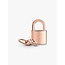 Pandora Pandora Bedel 780088C01 Zilver met Rose Plating Slotje met Sleutel
