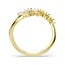 Swarovski Swarovski Ring 5748078 Mesmera Goudkleurig met Kristallen Maat 55