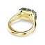 Swarovski Swarovski Ring 5759921 Sublima Goudkleurig Octagon Groen met Kristallen Maat 55-60