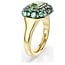 Swarovski Swarovski Ring 5759921 Sublima Goudkleurig Octagon Groen met Kristallen Maat 55-60