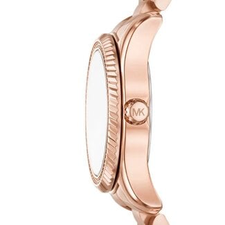 Michael Kors Michael Kors Horloge MK7623 Lexington Staal Rosekleurig met Rosekleurige Wijzerplaat met Zirkonia Quartz 33mm