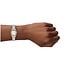 Michael Kors Michael Kors Horloge MK7620 Chelsea Staal Bi Color met Witte Wijzerplaat Quartz 25mm
