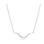 Swarovski Swarovski Collier 5740342 Classica Zilver met Witte Zirkonia 38-43cm