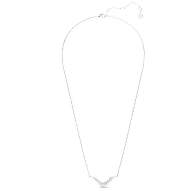 Swarovski Swarovski Collier 5740342 Classica Zilver met Witte Zirkonia 38-43cm