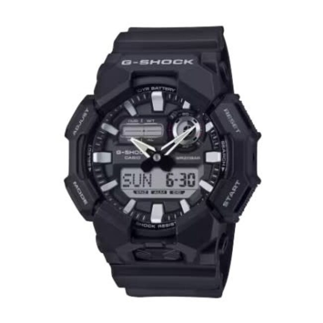 Casio G-Shock Casio G-Shock Horloge GA-010-1AER Analoog Digitaal Zwart 200m Waterdicht 48mm