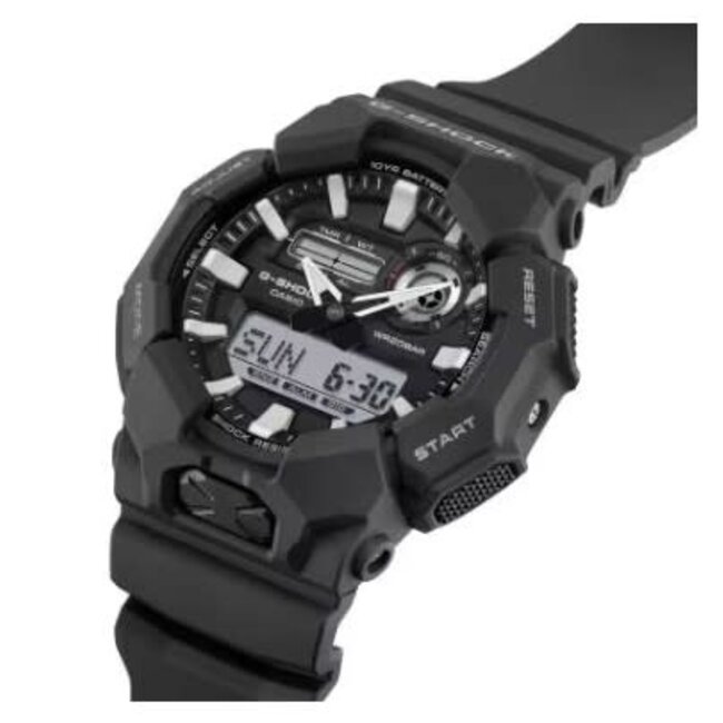 Casio G-Shock Casio G-Shock Horloge GA-010-1AER Analoog Digitaal Zwart 200m Waterdicht 48mm