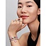 Pandora Pandora Bedel 794424C01 Zilver Hart met Pink en Zirkonia
