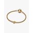 Pandora Pandora Bedel 764526C00 Zilver met 14k Geelgouden Plating Smile