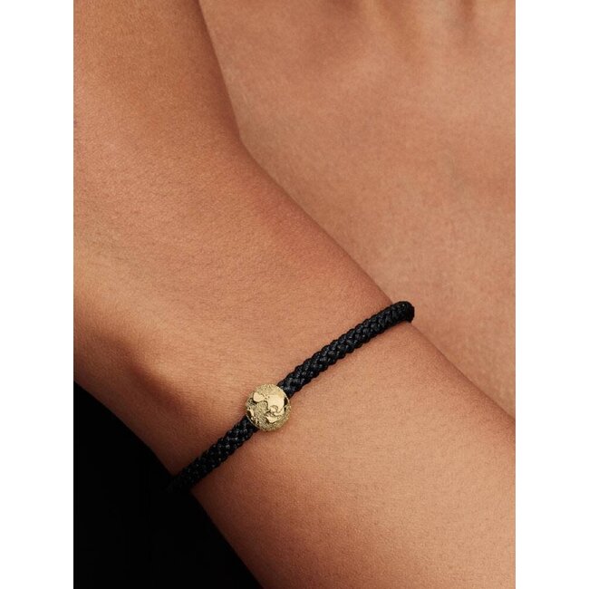 Pandora Pandora Bedel 764529C00 Zilver met 14k Geelgouden Plating Globe