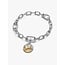 Pandora Pandora Bedel 764994C01 Zilver met14k Geelgouden Plating Medaillon Sterrenbeeld Leeuw