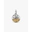 Pandora Pandora Bedel 764994C01 Zilver met14k Geelgouden Plating Medaillon Sterrenbeeld Leeuw