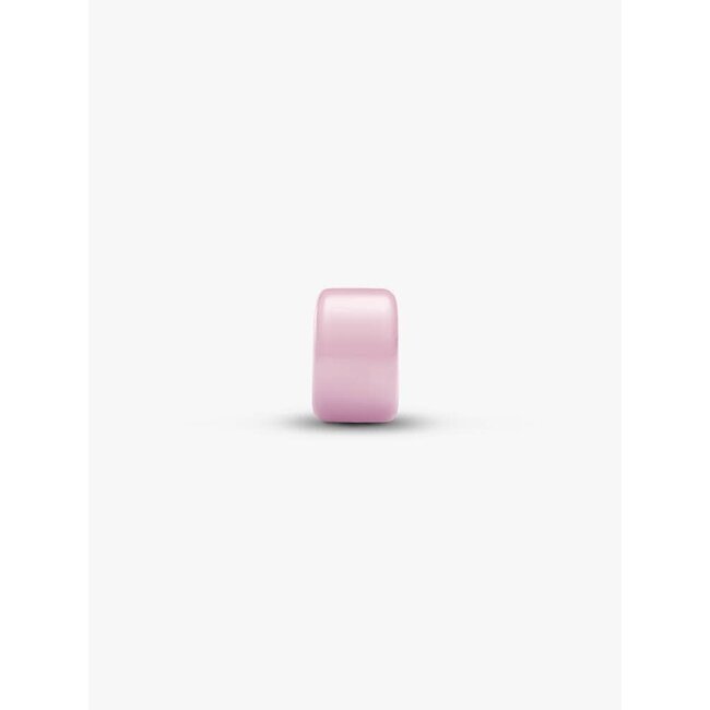 Pandora Pandora Bedel 794773C05 Zilver Mini met Roze Murano Glas
