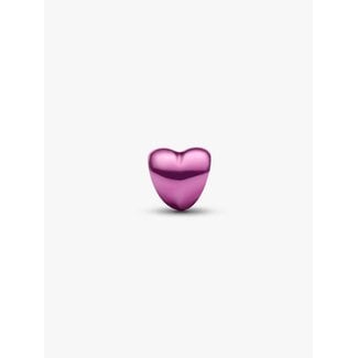 Pandora Pandora Bedel 794785C01 Zilver Mini Hart met Roze Enamel