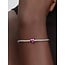 Pandora Pandora Bedel 794785C01 Zilver Mini Hart met Roze Enamel