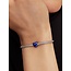 Pandora Pandora Bedel 794785C02 Zilver Mini Hart met Blauw Enamel