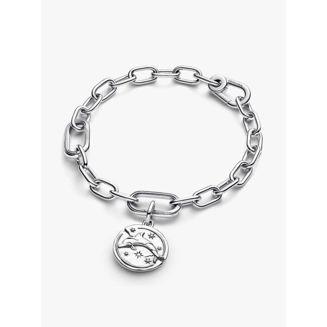 Pandora Pandora Bedel 794807C01 Zilver Medaillon met Dolfijn en Zirkonia